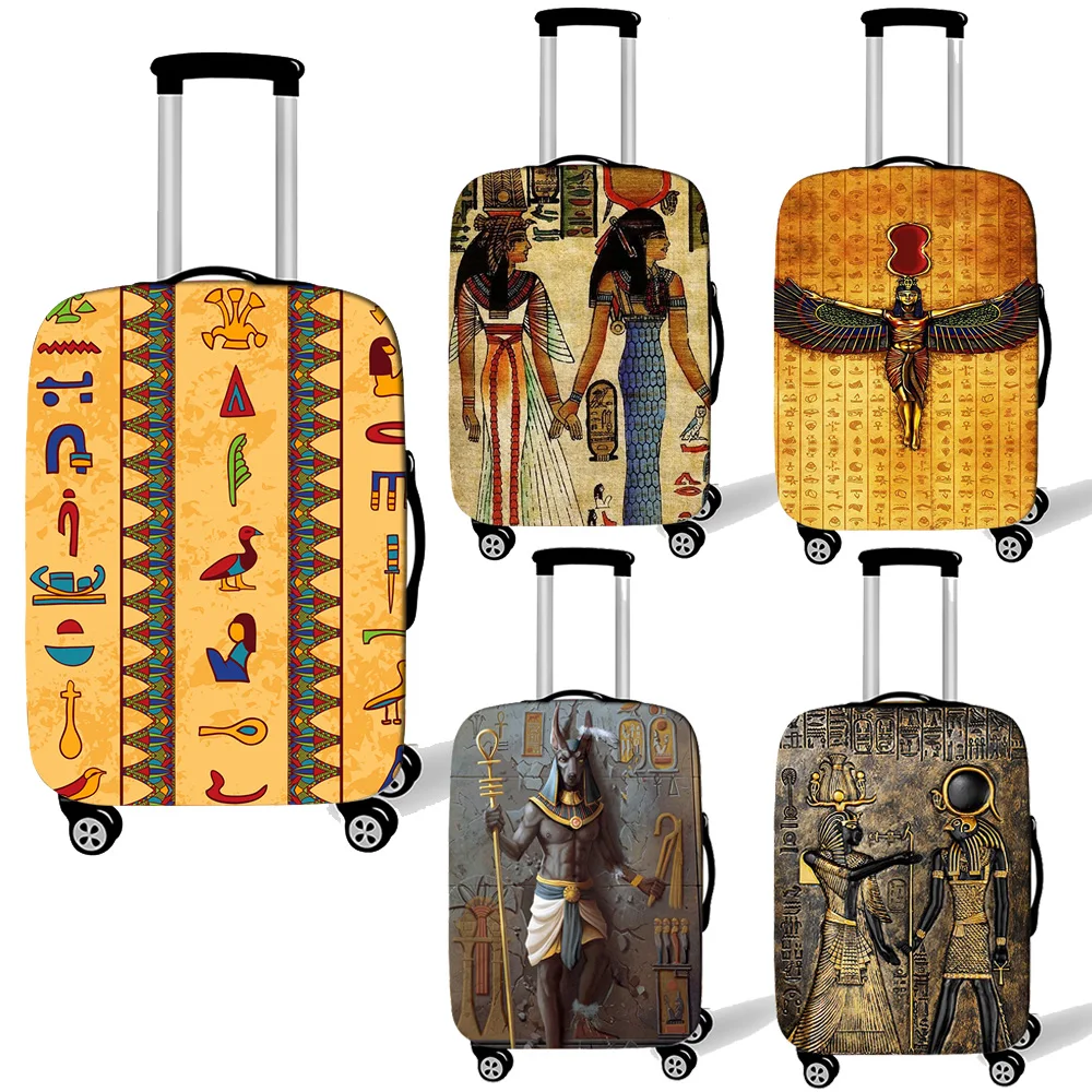 Travel Accessories Egypt - Egyptian Art Print Luggage Cover Egypt