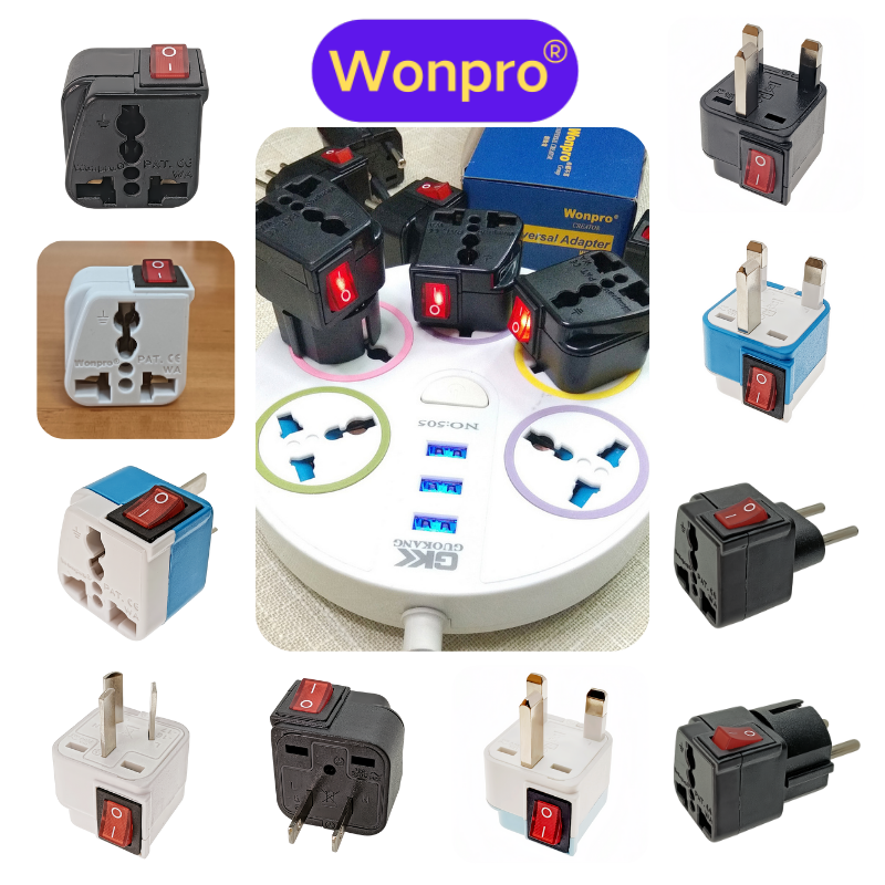 Travel Accessories Uk - Wonpro Universal Travel Adapter For US