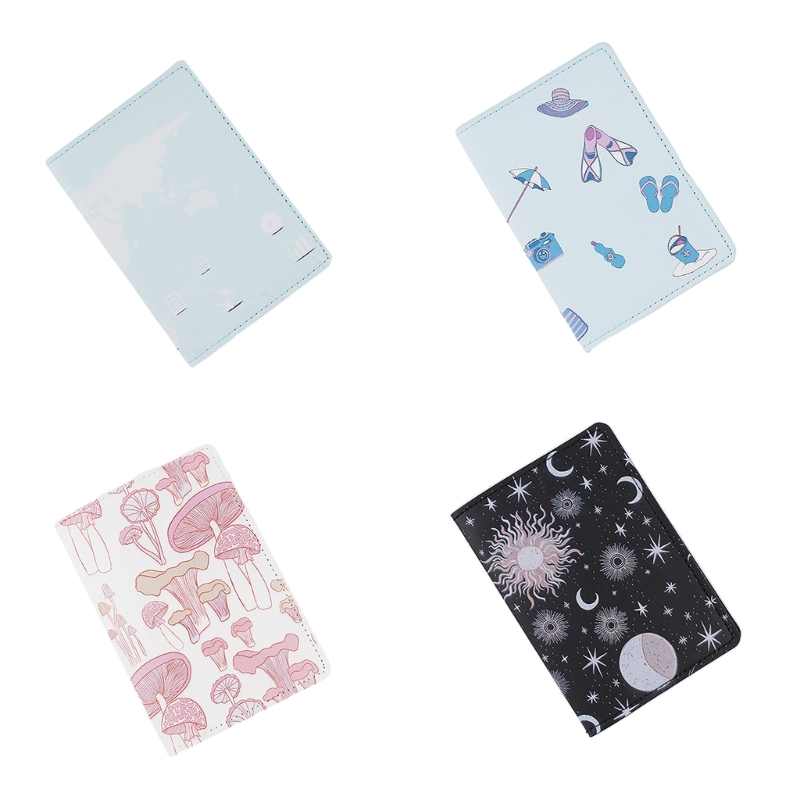 Travel Accessories In Bulk - Universal Travel Document Organizer Colorful Printed