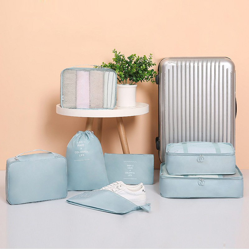 7-Piece Packing Cubes Set - Tr - Travel Accessories In Bulk reseña y precio