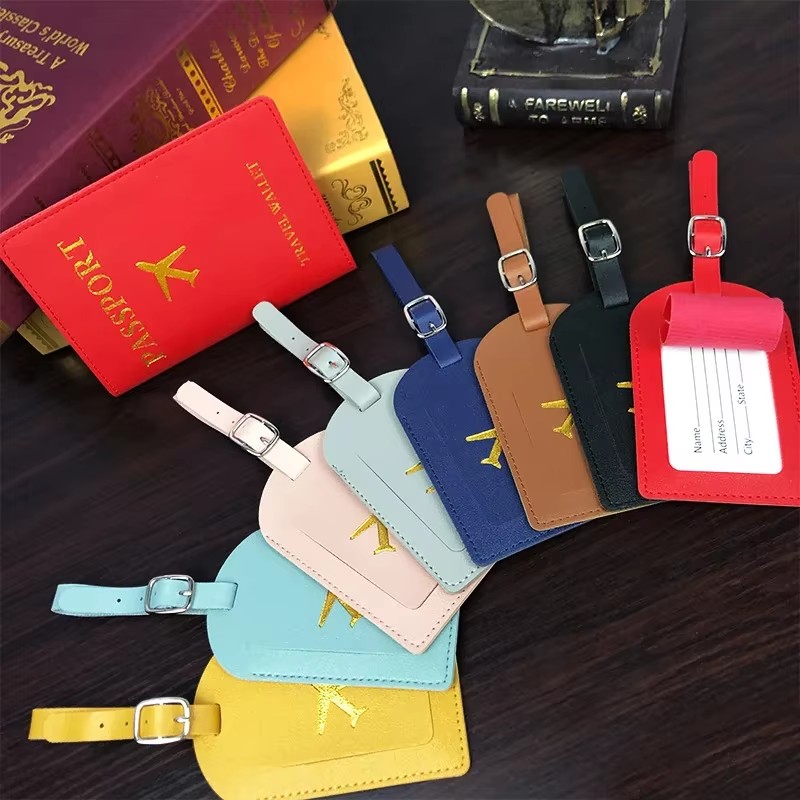 PU Leather Luggage Tag Passpor - Travel Accessories In Bulk reseña y precio