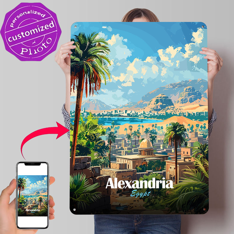Alexandria Egypt Travel Poster - Travel Accessories Egypt reseña y precio