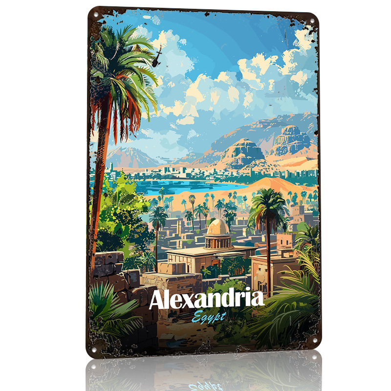 Alexandria Egypt Travel Poster - Travel Accessories Egypt reseña y precio