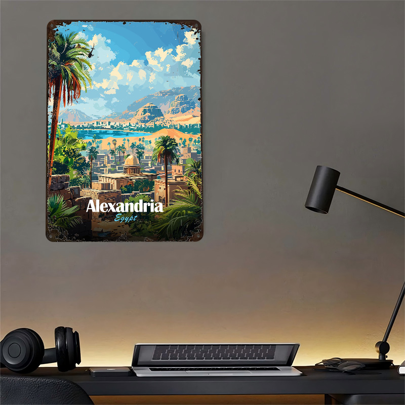 Alexandria Egypt Travel Poster - Travel Accessories Egypt reseña y precio