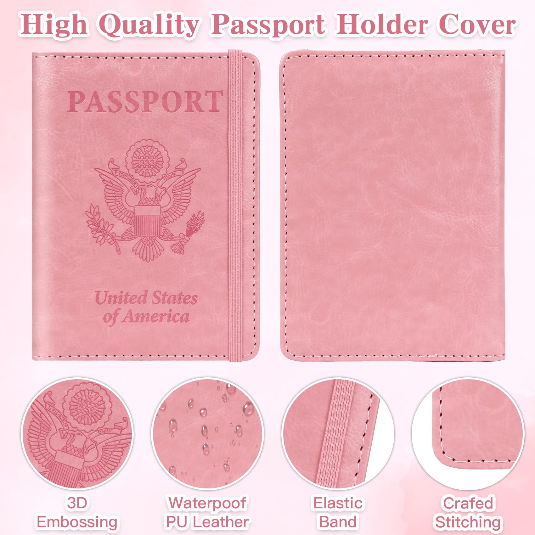 Passport Holder for Travel, Rf - Travel Accessories In Bulk reseña y precio