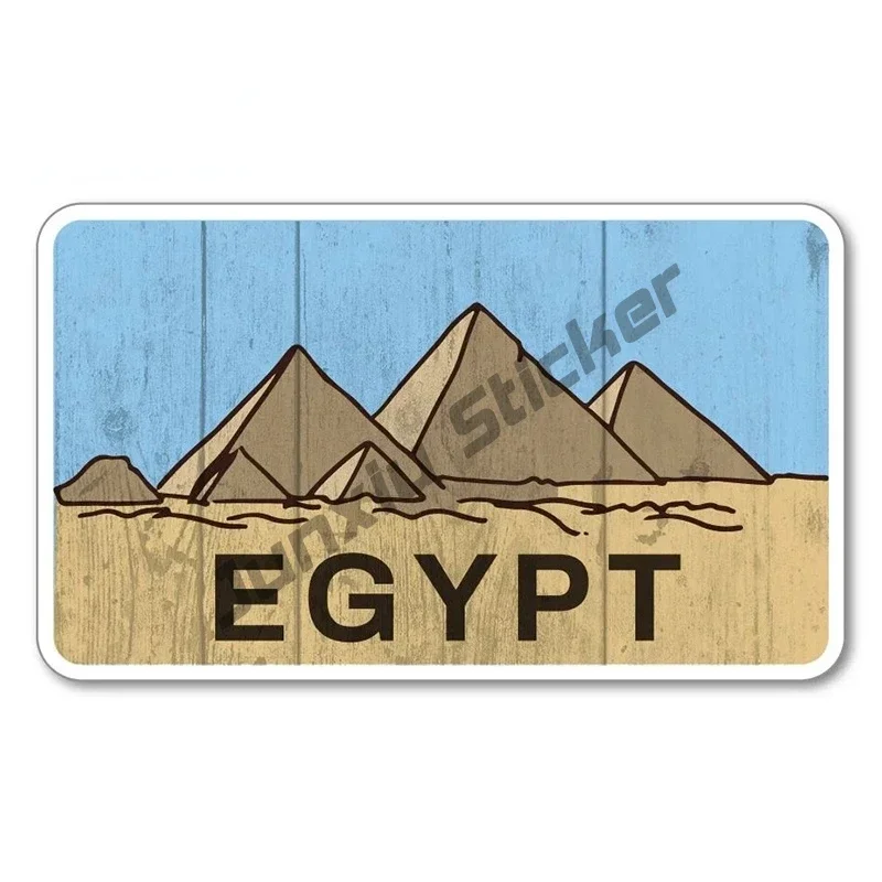 Egypt Flag Decal Sticker Egypt - Travel Accessories Egypt reseña y precio