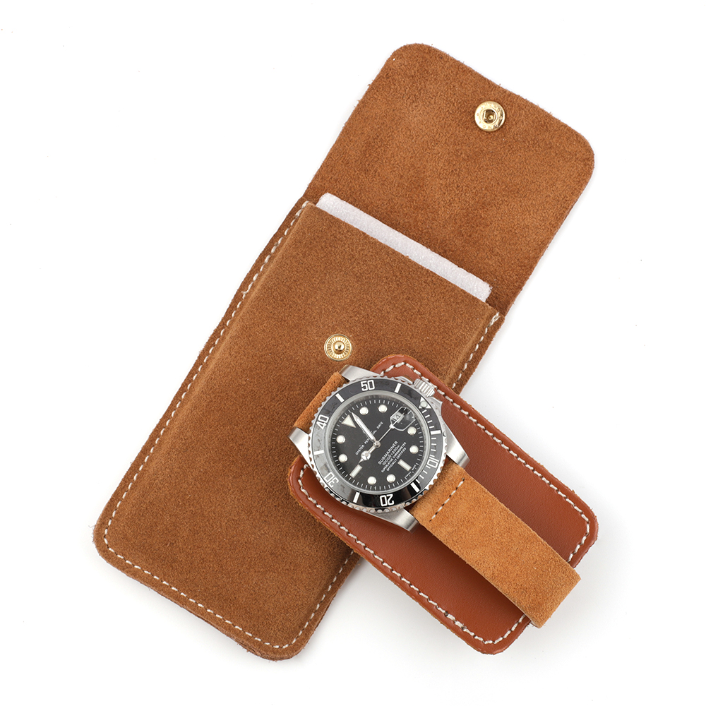 Suede Leather Watch Storage Ba - Travel.Accessories News reseña y precio