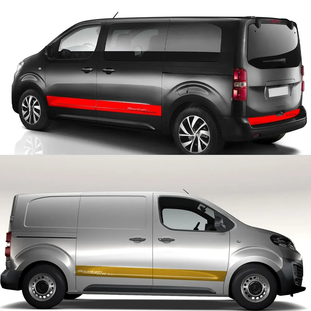 3PCS Car Side Rear Door Sticke - Travel Van Accessories reseña y precio