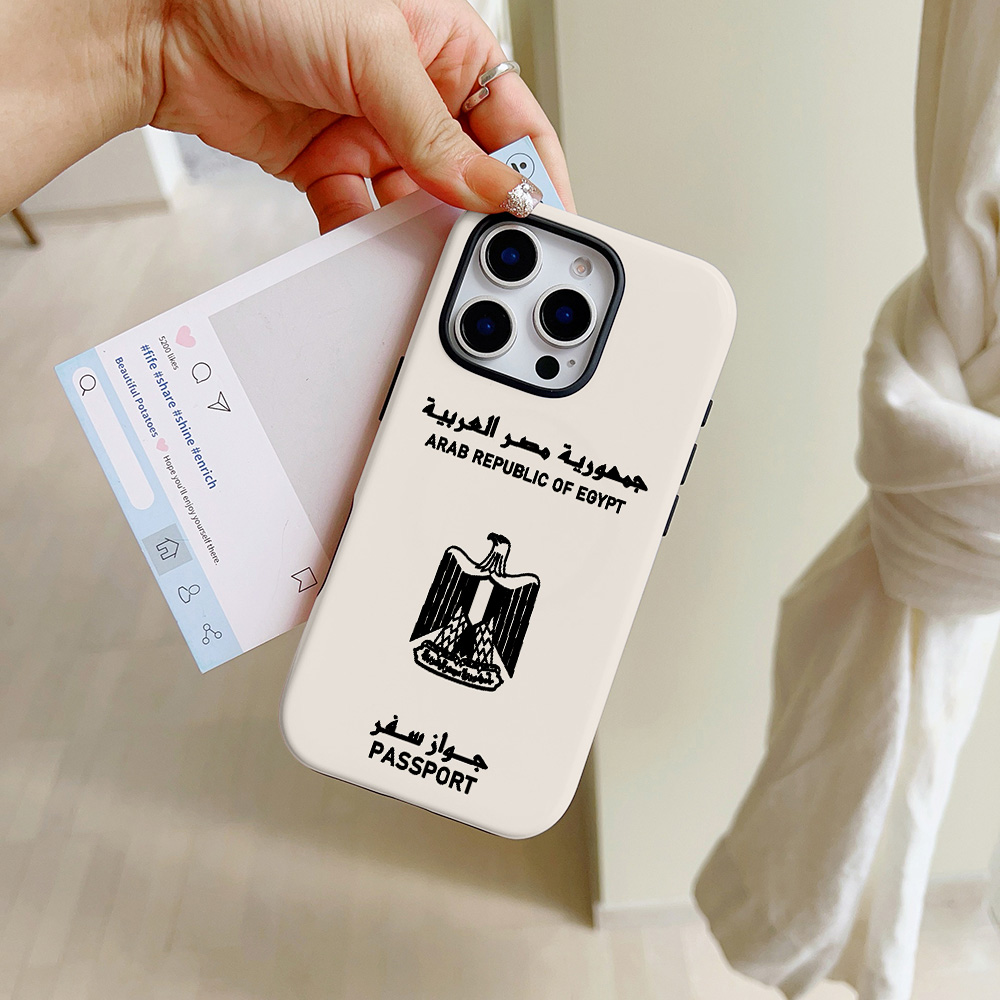 Egypt Passport Phone Case for  - Travel Accessories Egypt reseña y precio