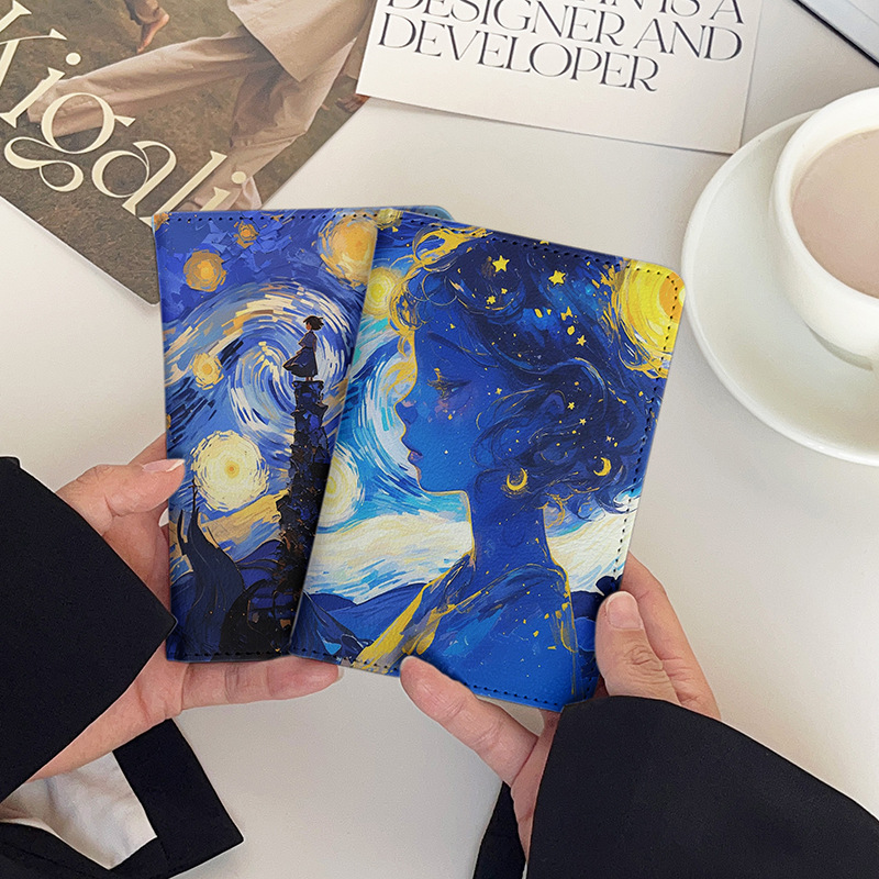 Caricature Van Gogh Starry Nig - Travel Van Accessories reseña y precio