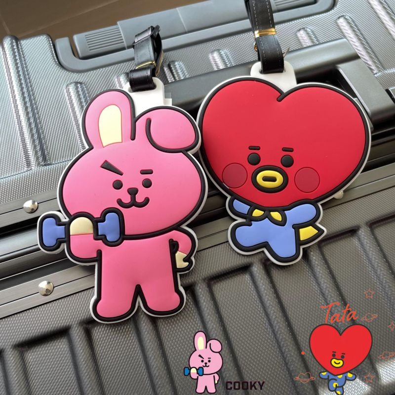 BT21 cartoon cute keychain Kaw - Travel Accessories To Gift reseña y precio