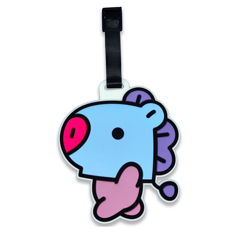 BT21 cartoon cute keychain Kaw - Travel Accessories To Gift reseña y precio