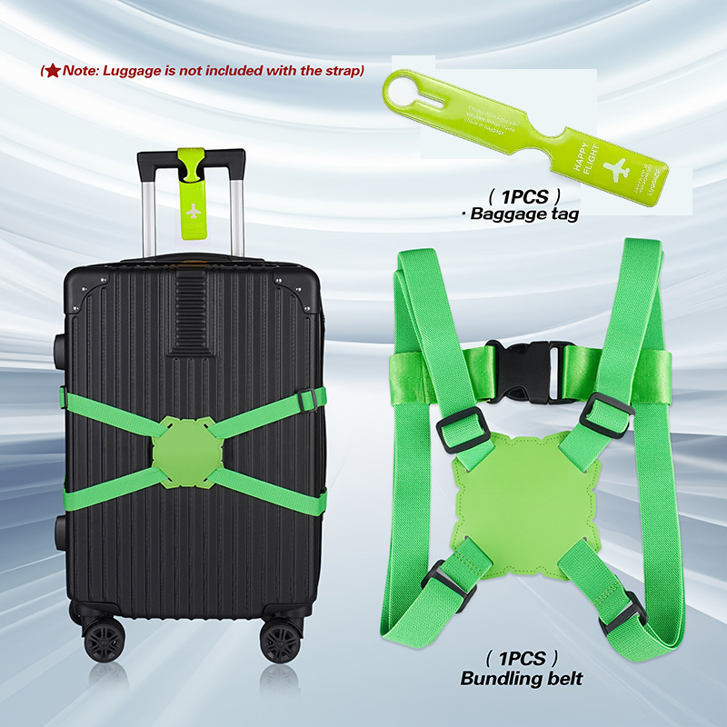 2-Piece Luggage Strap Set + Lu - Travel Accessories In Bulk reseña y precio