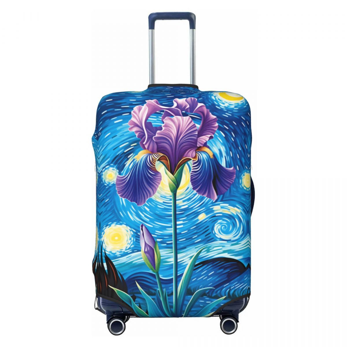 Irises With Van Gogh Starry Ni - Travel Van Accessories reseña y precio
