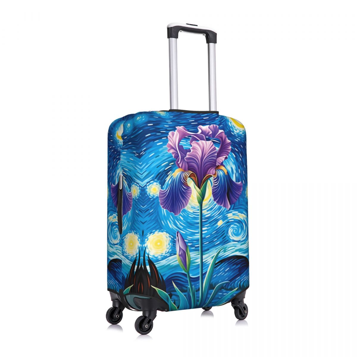 Irises With Van Gogh Starry Ni - Travel Van Accessories reseña y precio