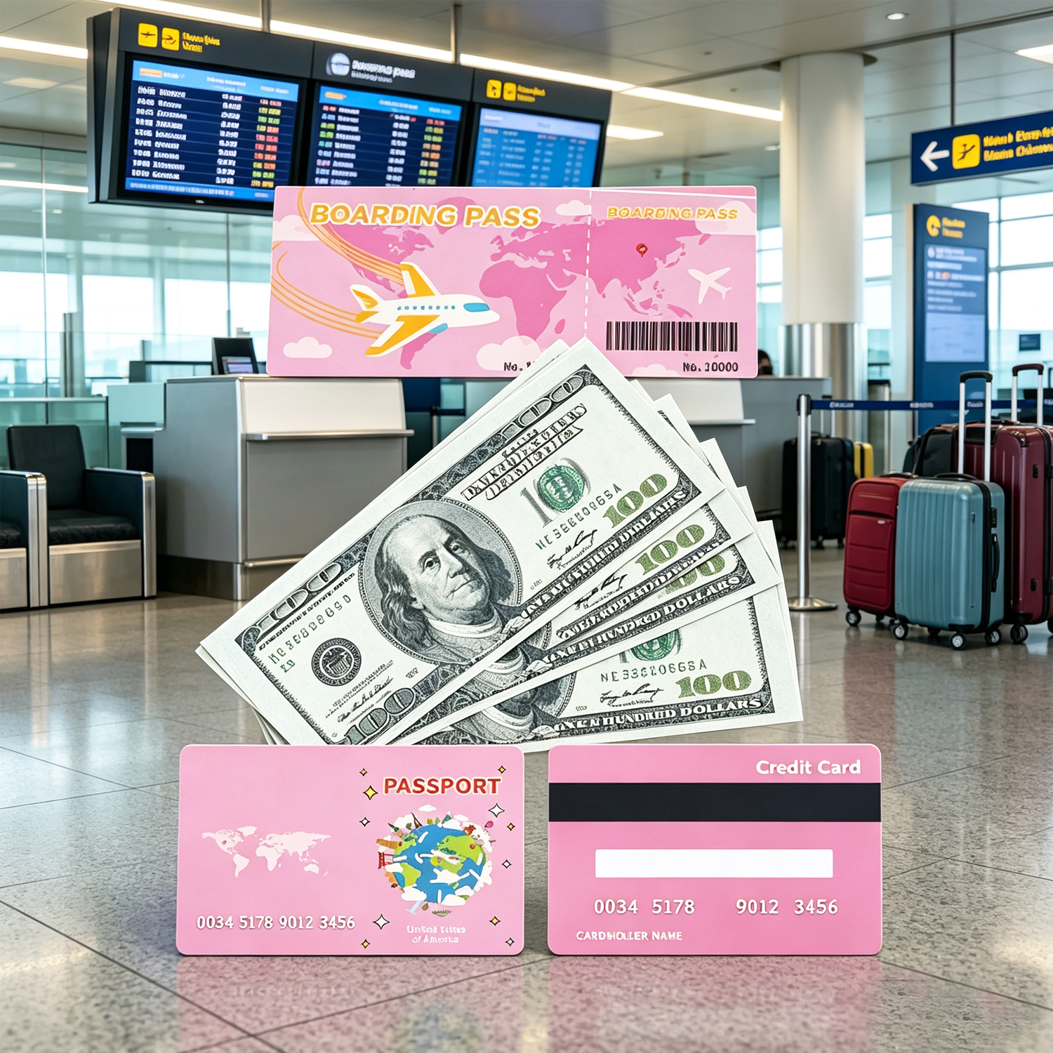 Pretend Play Travel Doll Acces - Travel Accessories Girly reseña y precio