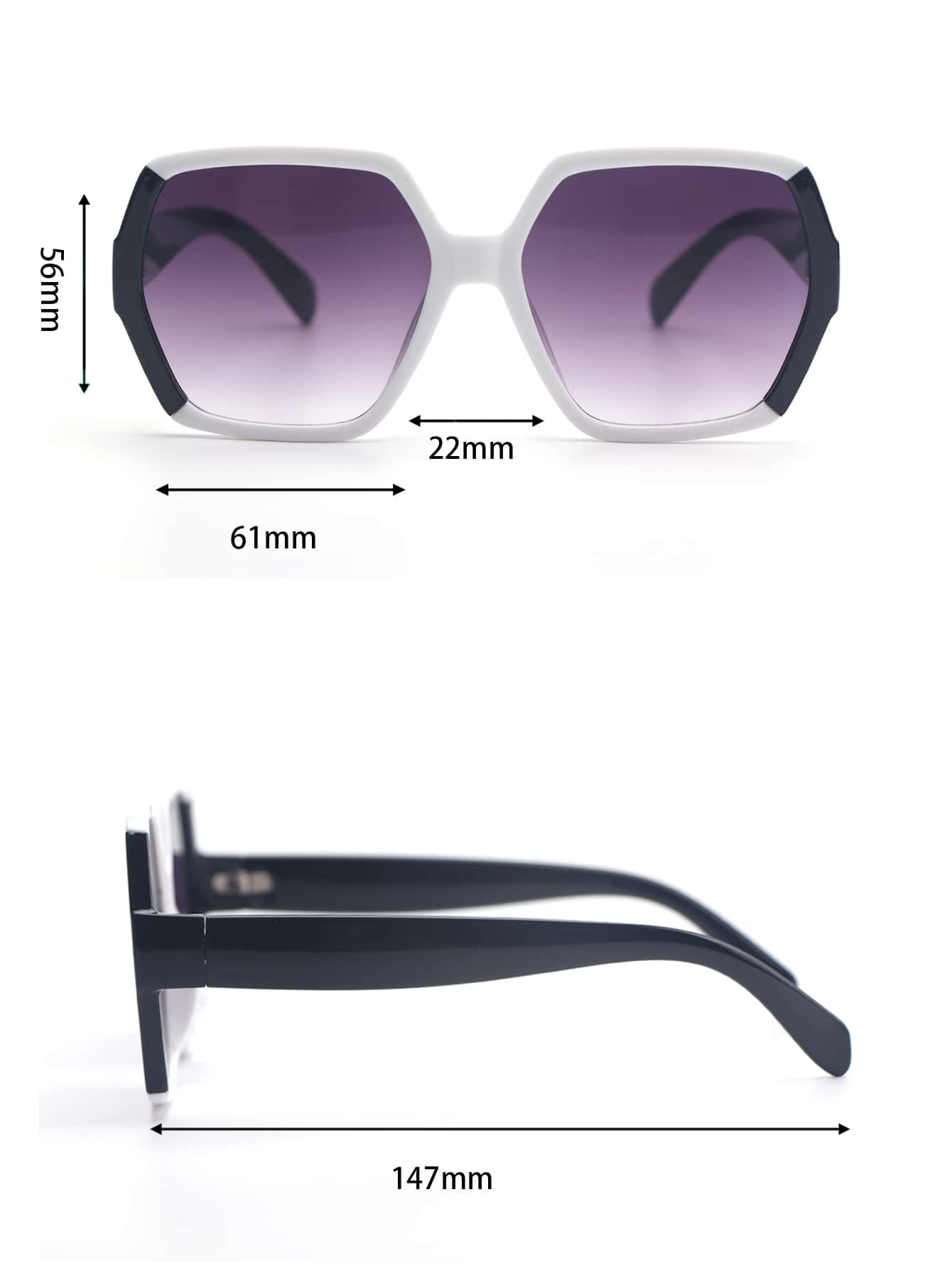 1pc Black And White Geometric  - Travel Accessories To Gift reseña y precio