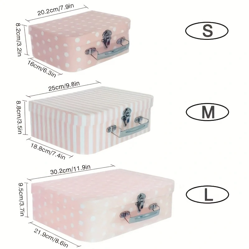 3pcs Vintage Style Cardboard B - Travel.Accessories News reseña y precio