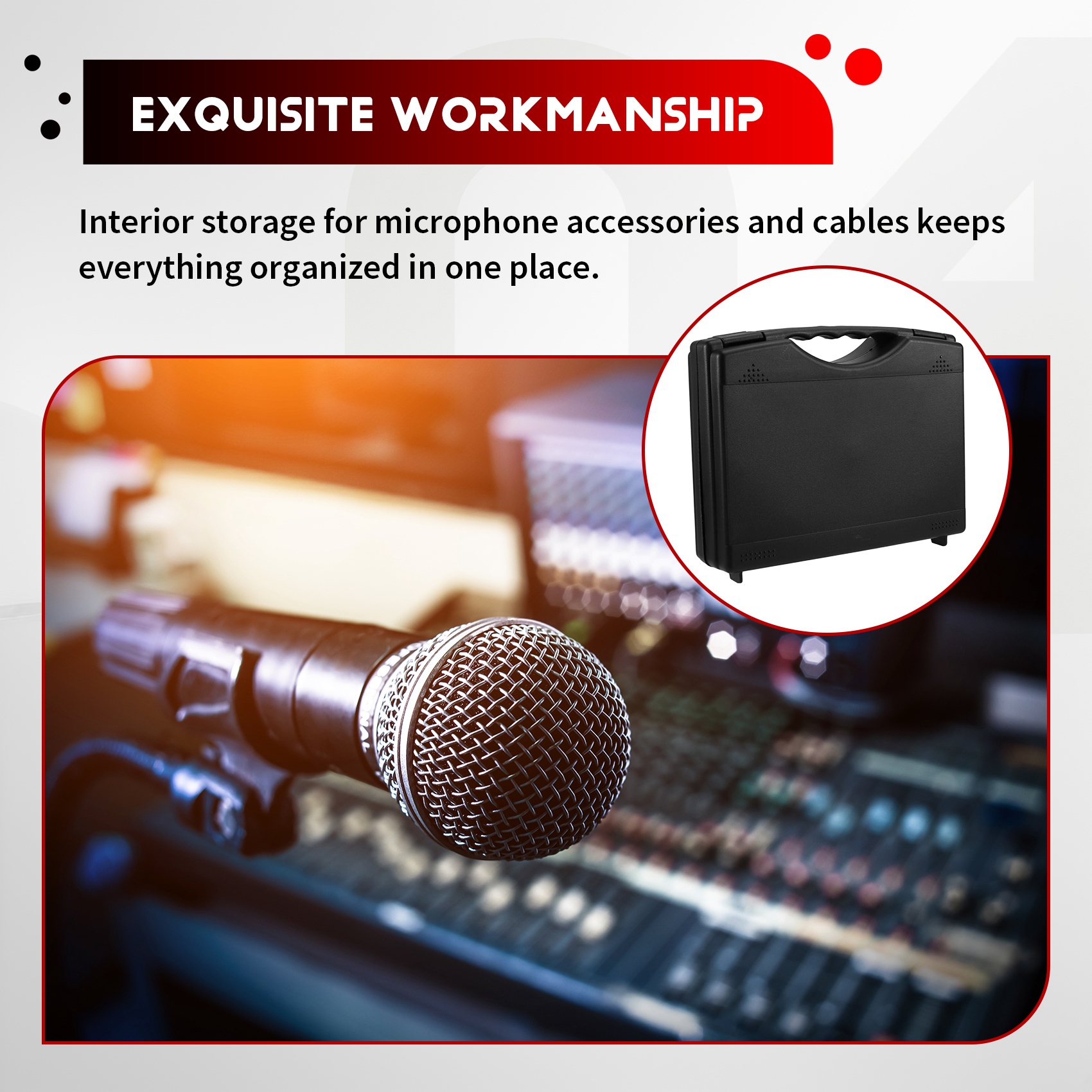 Can buy Microphone Storage Box - Travel Accessories To Buy reseña y precio