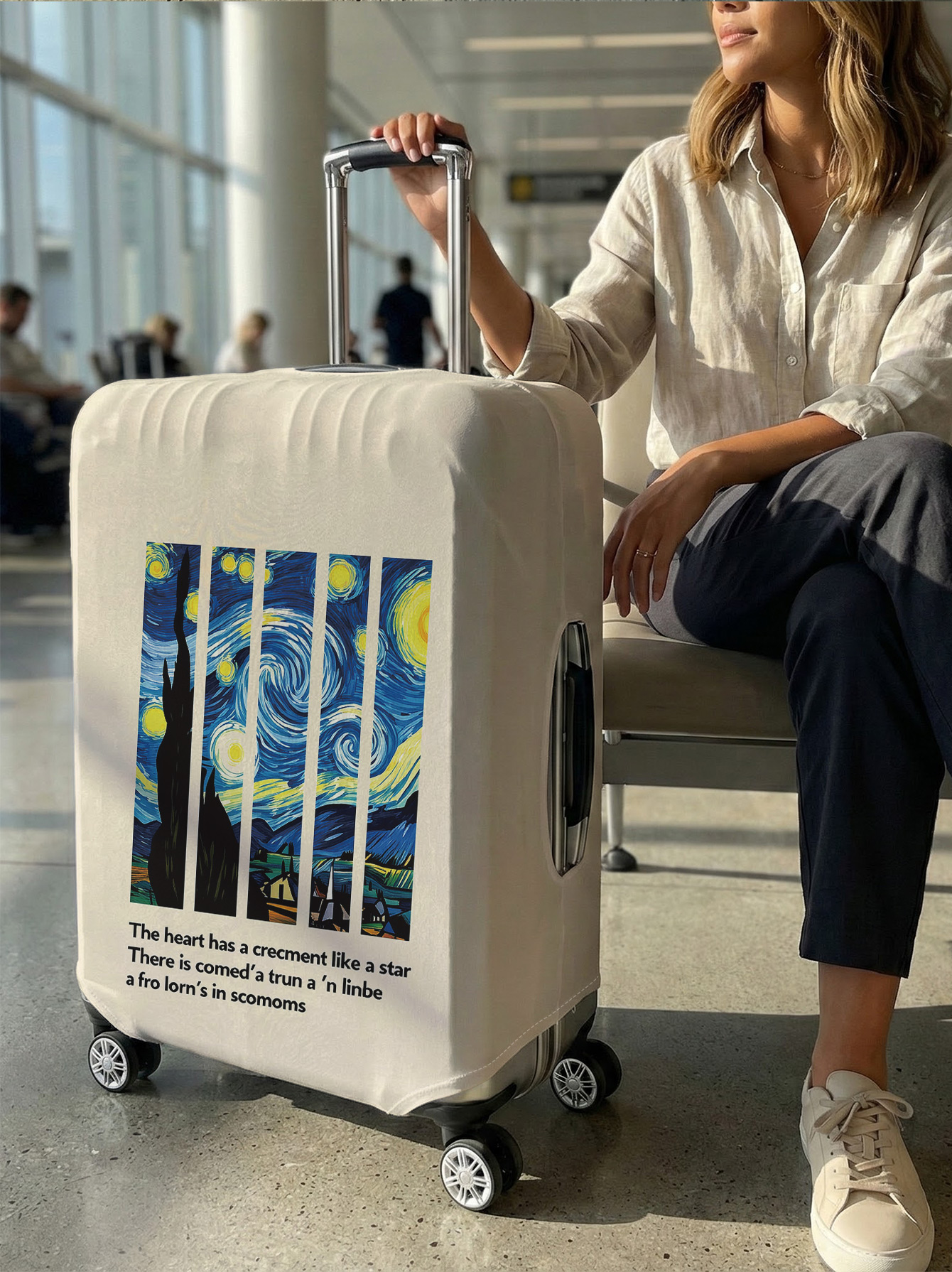 Van Gogh Starry Night Stripe P - Travel Van Accessories reseña y precio