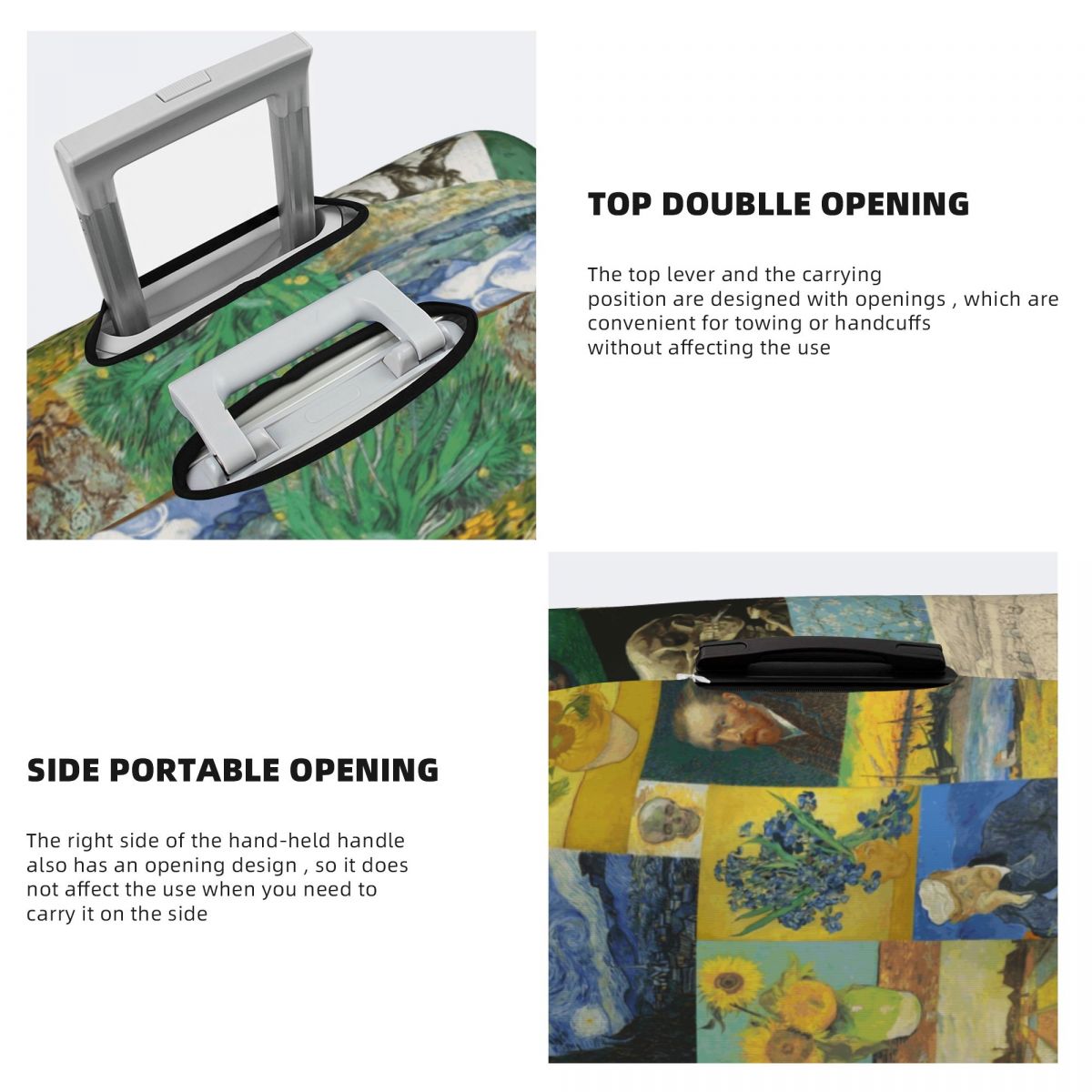 Custom Vincent Van Gogh Painti - Travel Van Accessories reseña y precio
