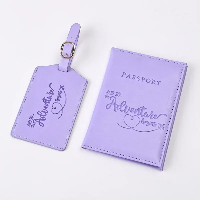 New Purple PU Leather Passport - Travel.Accessories News reseña y precio