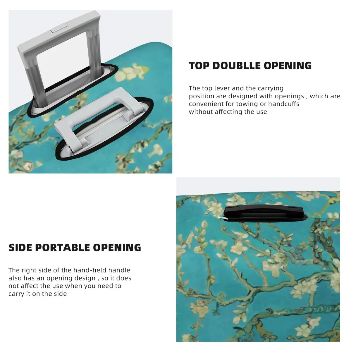 Custom Almond Blossoms Van Gog - Travel Van Accessories reseña y precio