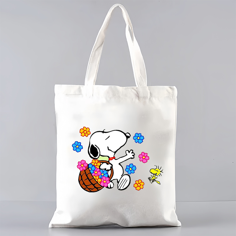 Portable Snoopy Printed Canvas - Travel Accessories Girly reseña y precio