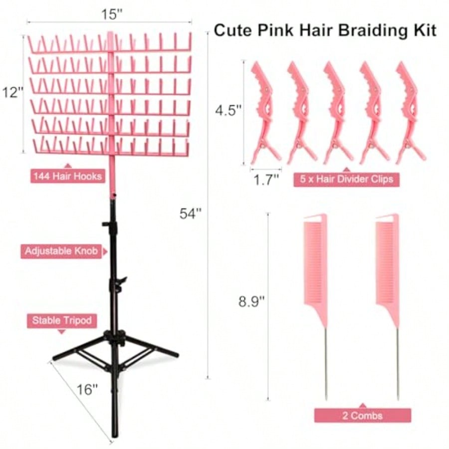 29pcs Pink Girly Hair Accessor - Travel Accessories Girly reseña y precio