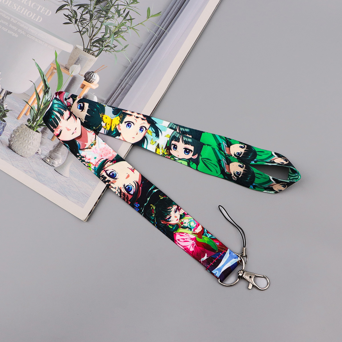 Cute Anime Girl Lanyard Neck S - Travel Accessories To Gift reseña y precio