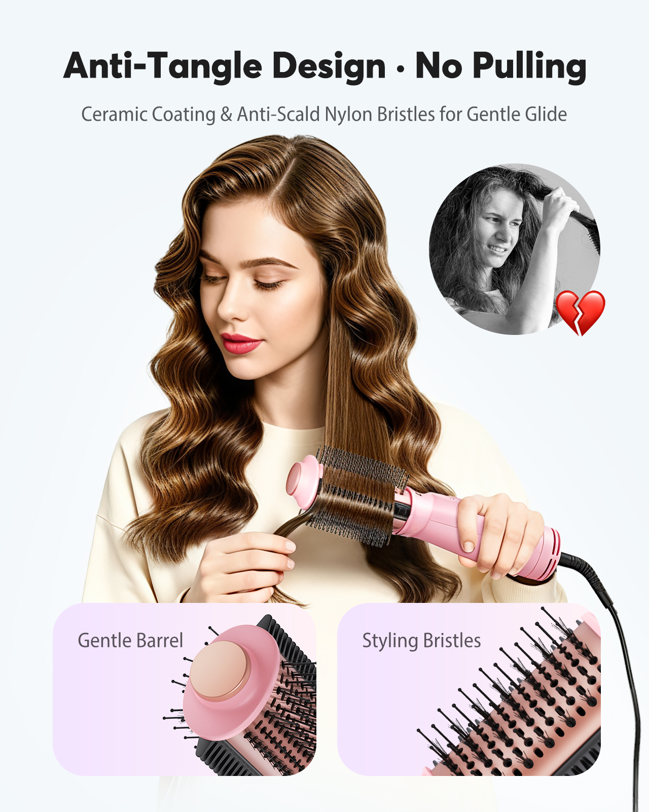 4 IN 1 Hot Air Brush Straighte - Travel Accessories Uk reseña y precio