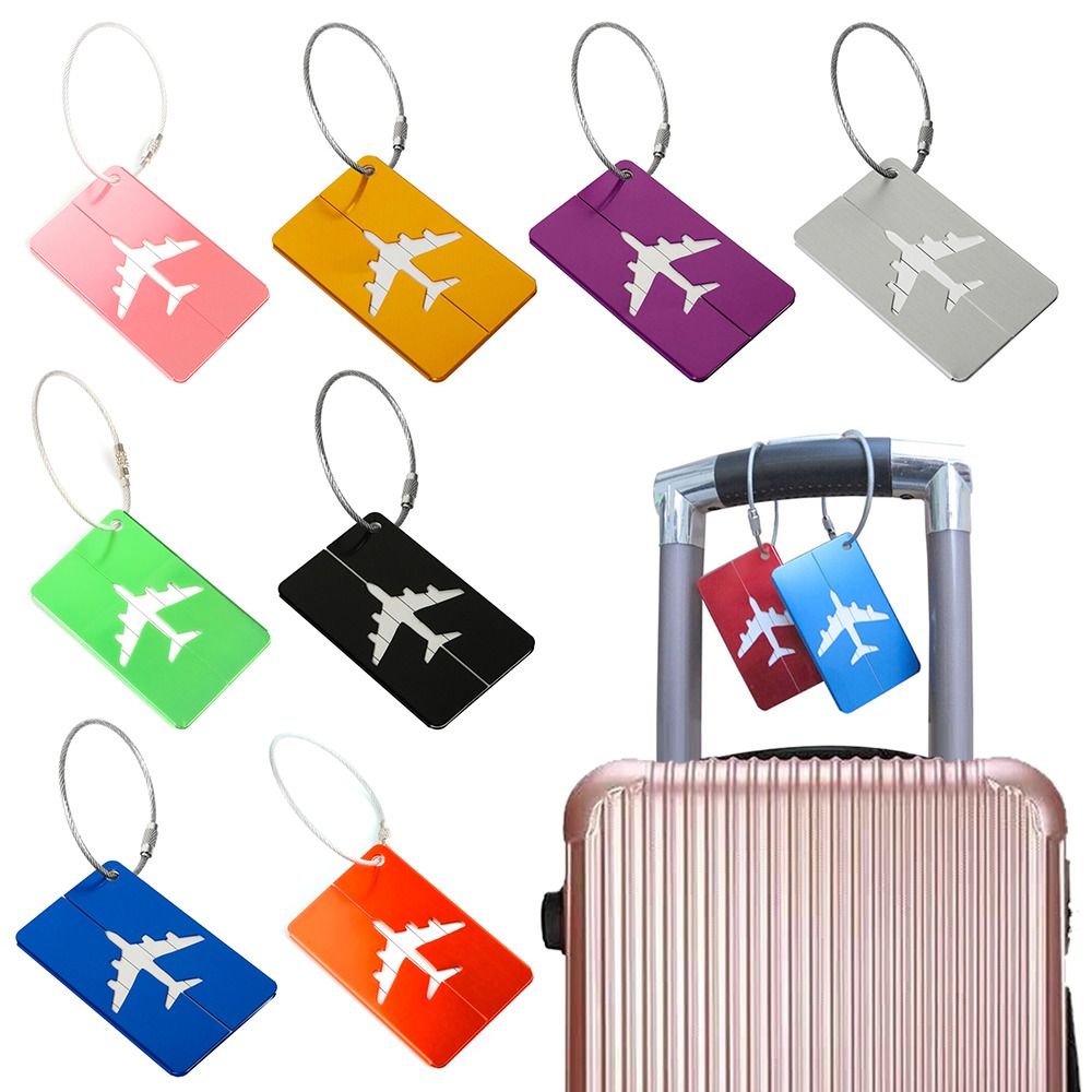 Aluminium Travel Luggage Tags  - Travel Accessories Uk reseña y precio