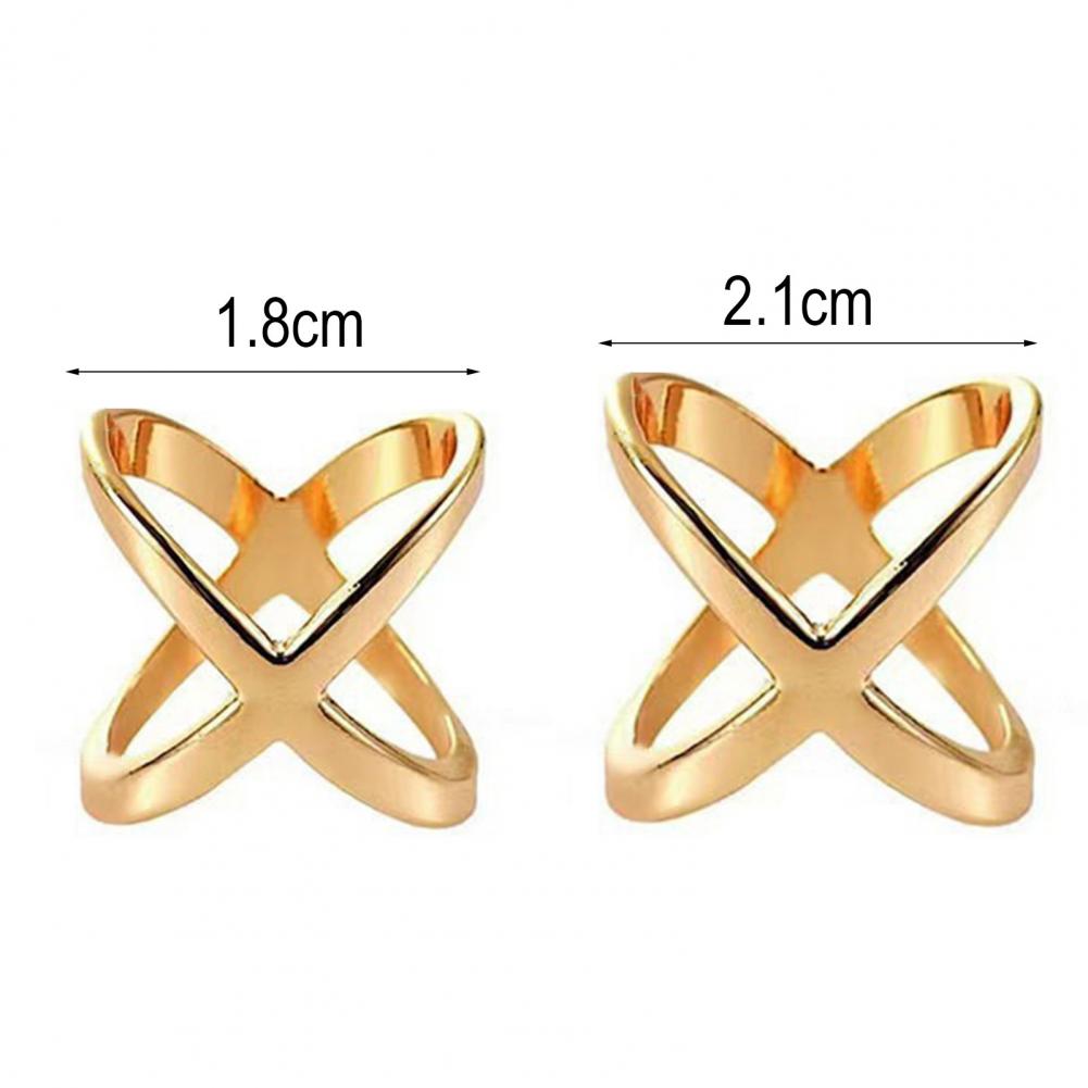 X-Shaped Scarf Clips Elegant S - Travel Accessories To Gift reseña y precio