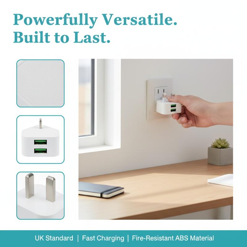 Latest 5V/2.1A Dual USB Port F - Travel Accessories Uk reseña y precio