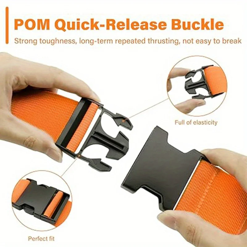 6 Pack Luggage Straps Luggage  - Travel Accessories In Bulk reseña y precio